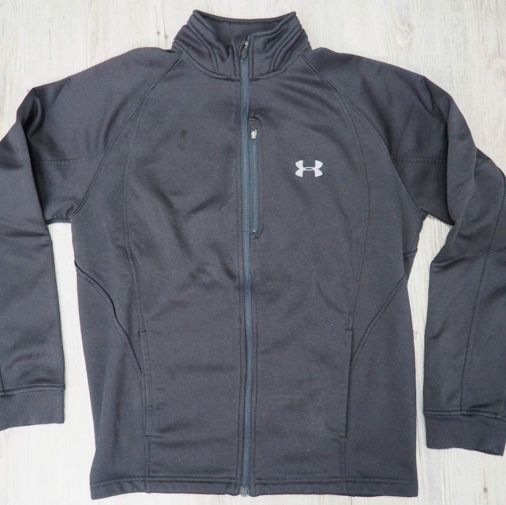 Under Armour Long sleeve fleece zip up jacket Men Medium